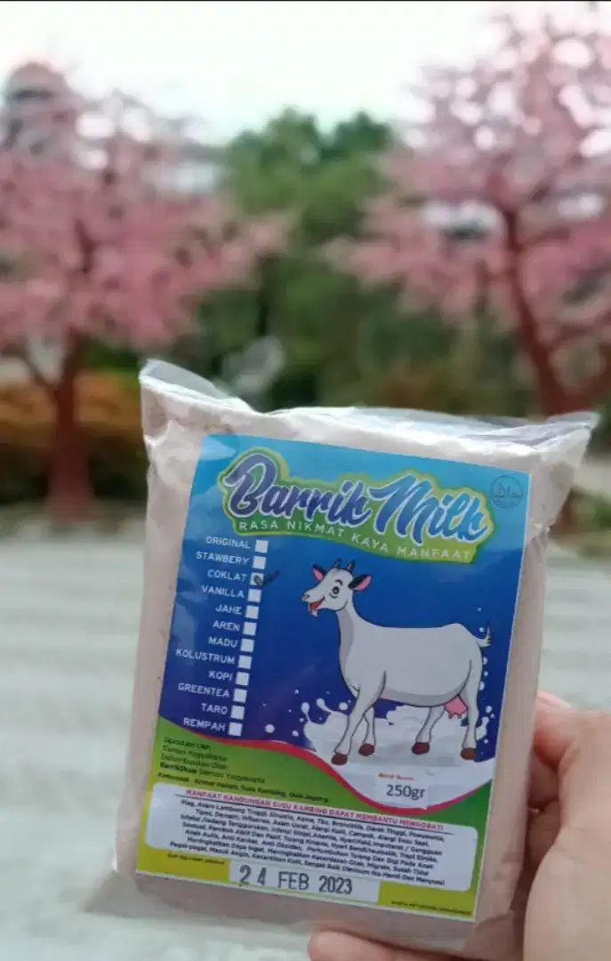 Susu kambing etawa (250gr/500gr)