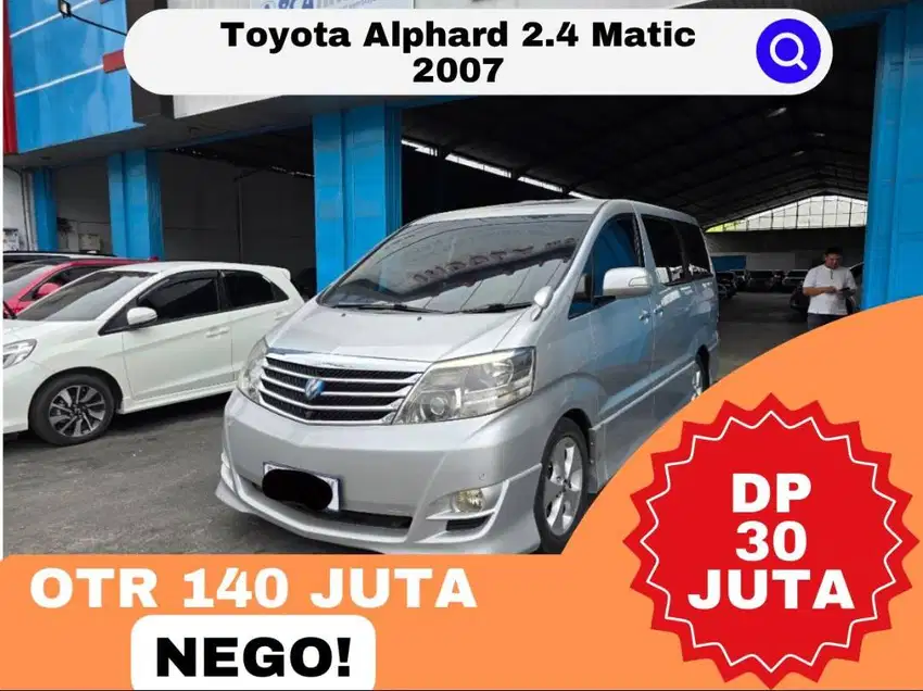 Toyota Alphard 2.4 Matic 2007