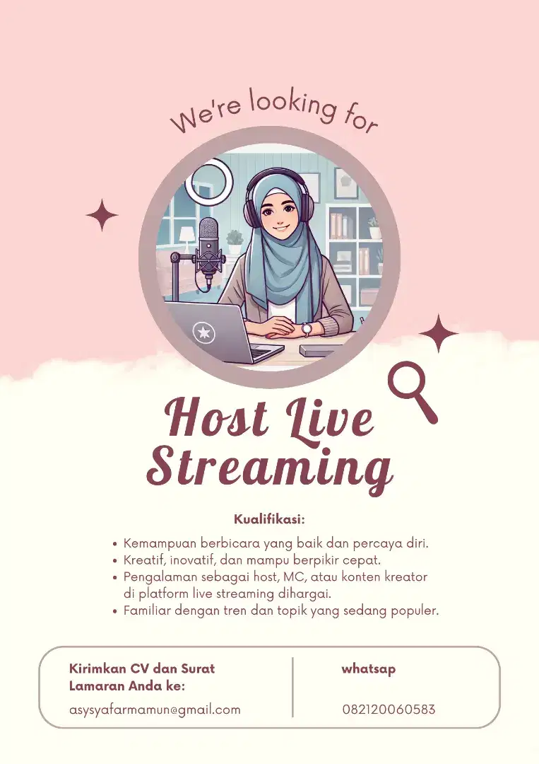 Host live streaming