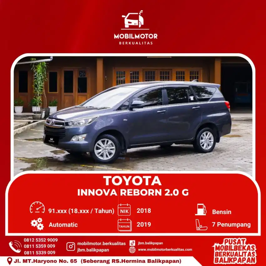 TOYOTA INNOVA REBORN 2.0 AT