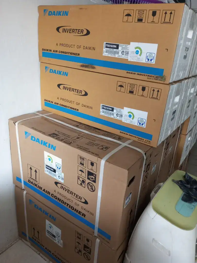 PROMO DAIKIN INVERTER 1 PK + PASANG DAN MATERIAL, GARANSI RESMI