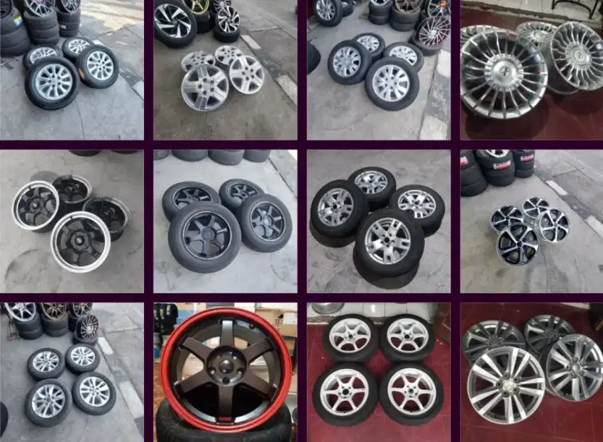 Velg Mobil R15 R16 R17 PCD 5x114 Oem Variasi ready banyak Model