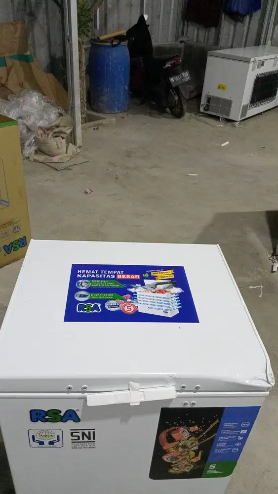 RSA CF-110 Chest Freezer Box Pendingin Frozen Food Ice Cream Dll (T7)