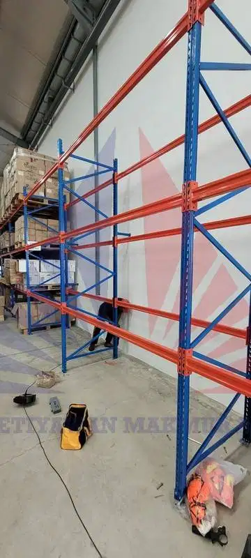 RAK GUDANG HEAVY DUTY KAPASITAS 1TON PER LEVEL READY STOK