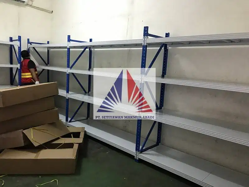 RAK SHELVING AMBALAN KAPASITAS 300KG PER LEVEL SIAP KIRIM