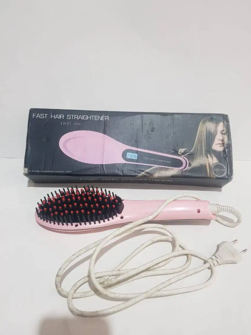 Sisir Pelurus Rambut Fast Hair Straightener