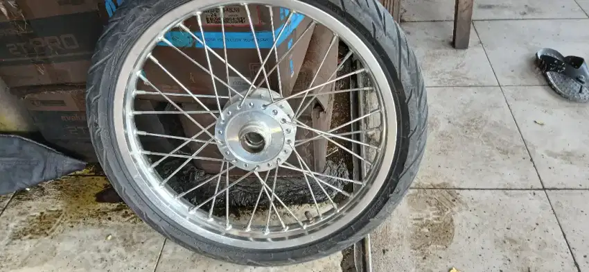 Jual felg jari2 vixion lengkap dengan ban