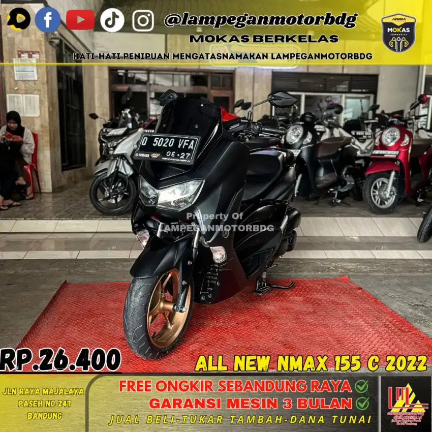 Yamaha All New Nmax 155 C 2022 cash/kredit