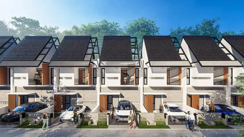 Dijual Cepat Rumah Huni Inden Design Modern Dekat Kampus UIN 3 Malang