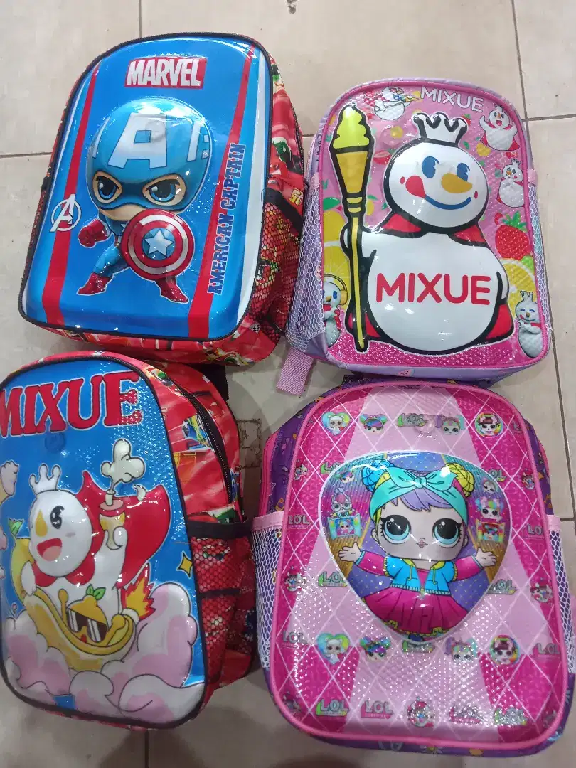 TAS ANAK MODEL KEKINIAN MOTIF TERBARU BERKUALITAS