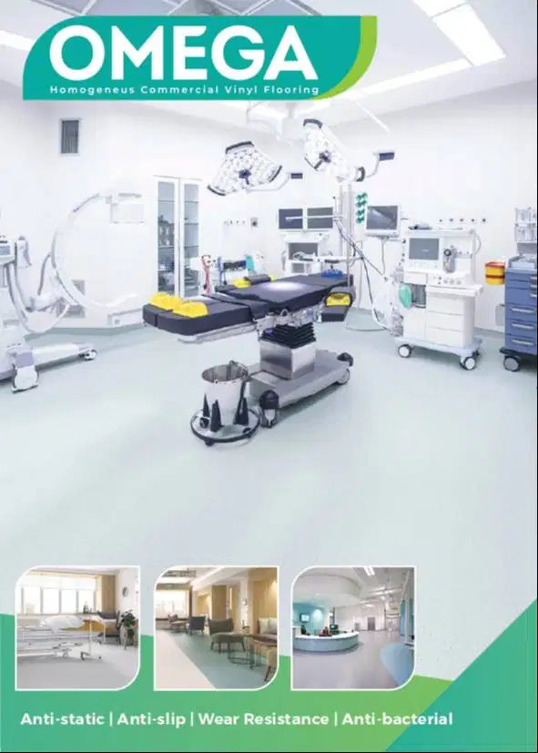 karpet vinyl roll omega vinyl rumah sakit anti bakteri harga perroll