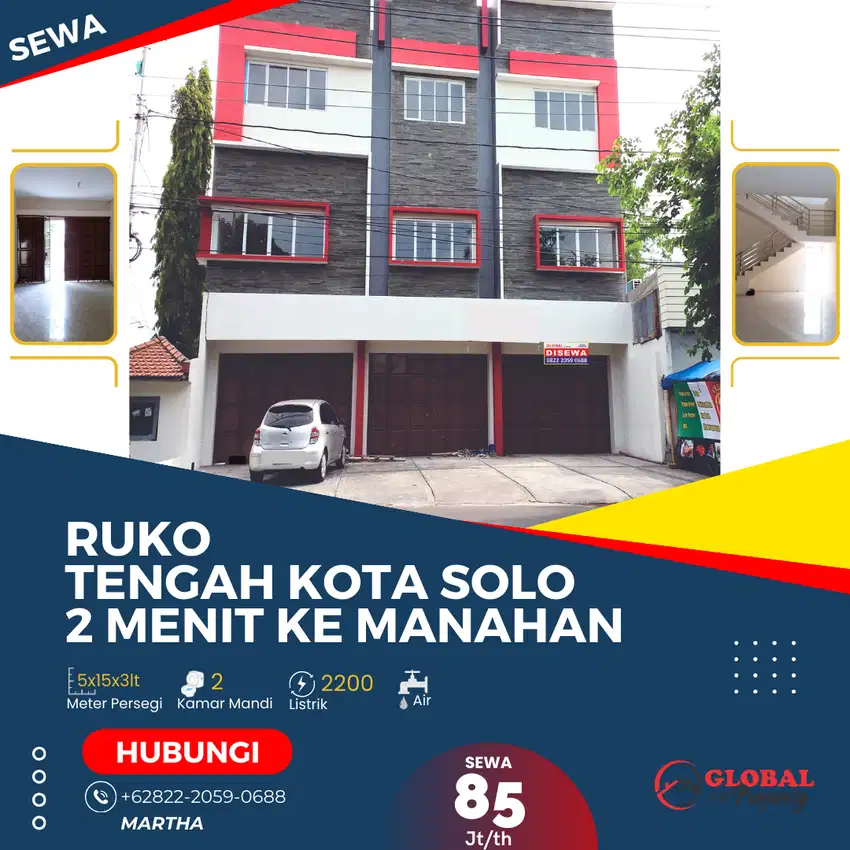 Ruko Pusat Bisnis Solo