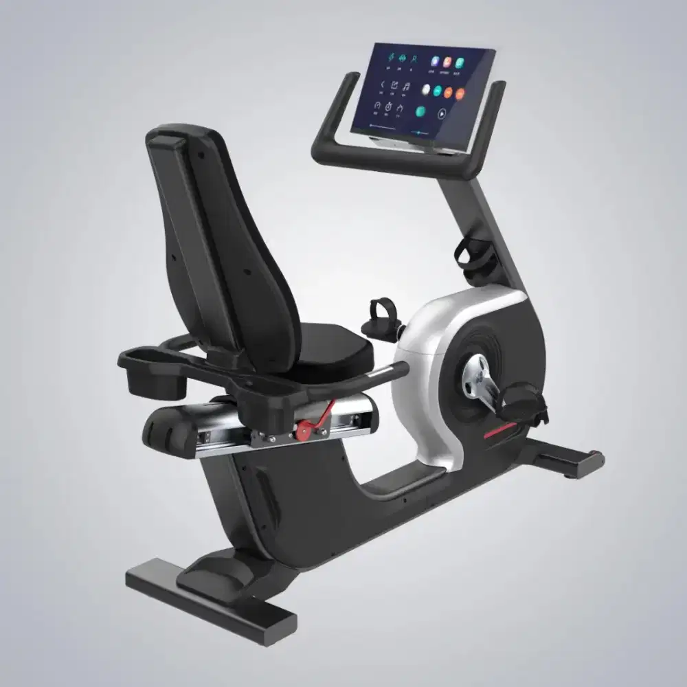 DHZ Recumbent bike komersial fitness import spining bike DHZ