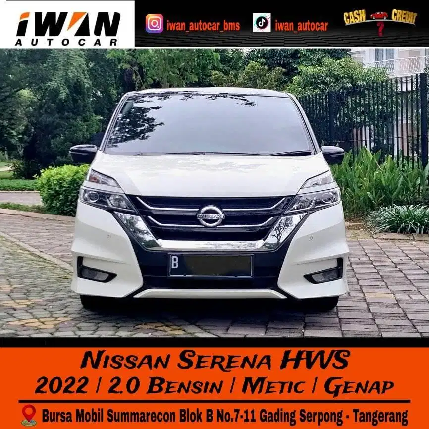 NISSAN NEW SERENA HWS 2.0 MATIC 2022