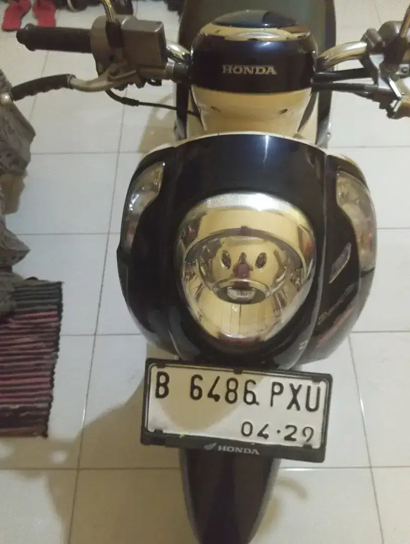 Honda Scoopy FI GRESS 2014 Pajak Panjang