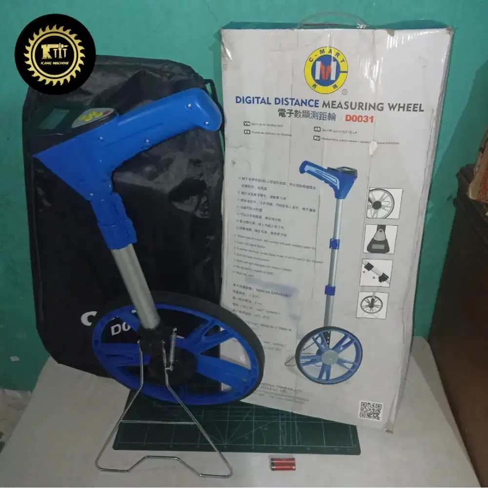 C-Mart digital distance measure wheel