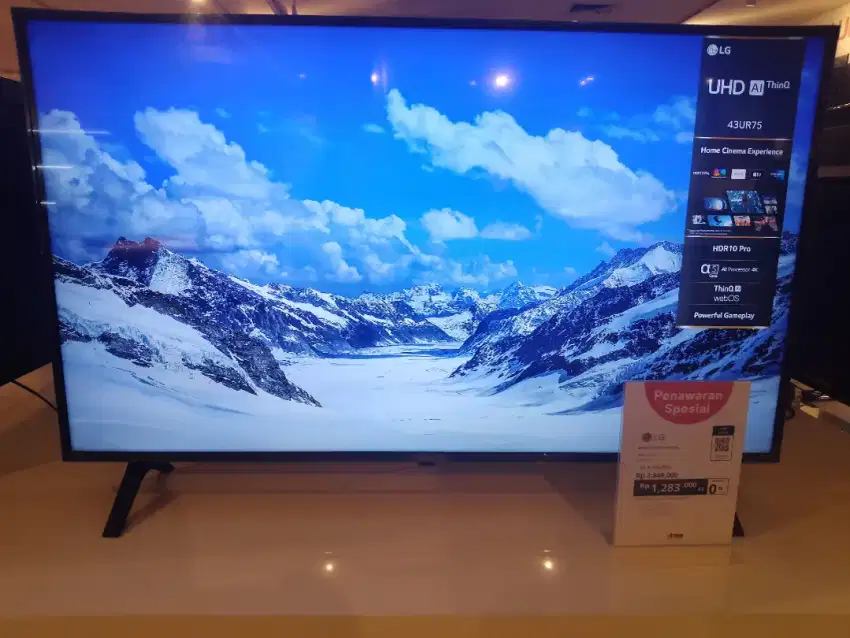 KREDIT LED TV SMART 4K 43 INCH