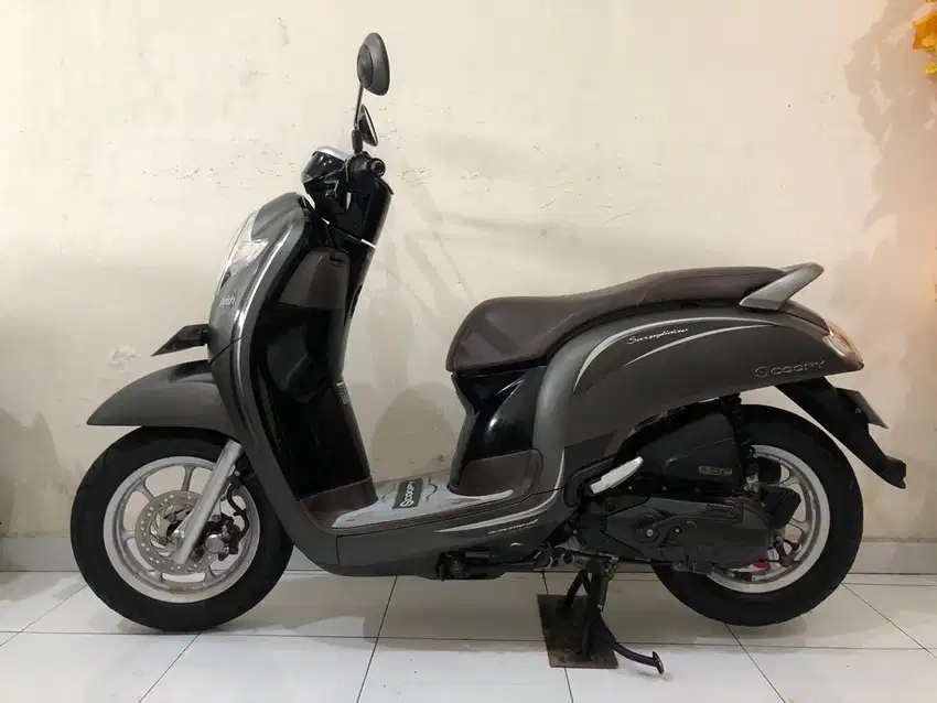 Honda Scoopy Stylish 2018 Abu Dop!!