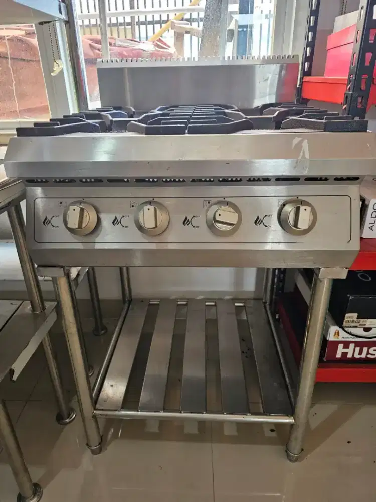 BORONG PERALATAN KITCHEN KOMPOR, EXHAUST FAN DAN MEJA STAINLESS