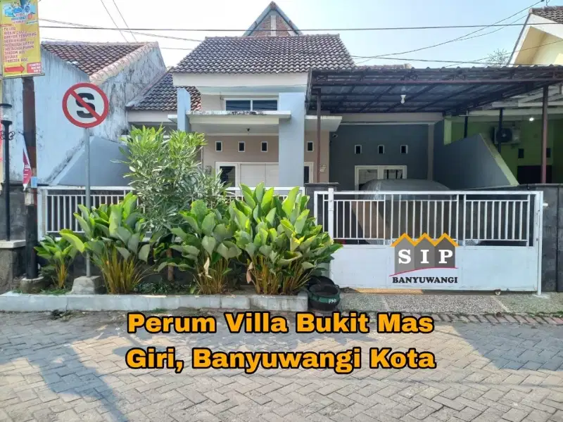 Dijual Rumah Siap Huni di Perum Villa Bukit Mas Banyuwangi Kota