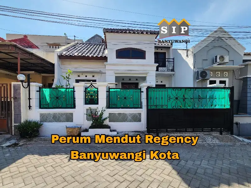 Dijual rumah diperum Mendut Regency Banyuwangi kota