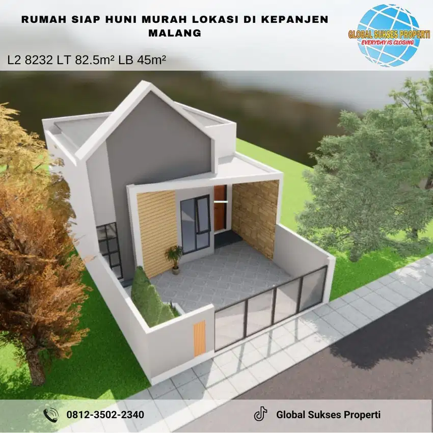 Promo Rumah Baru Murah Strategis di Kepanjen Malang