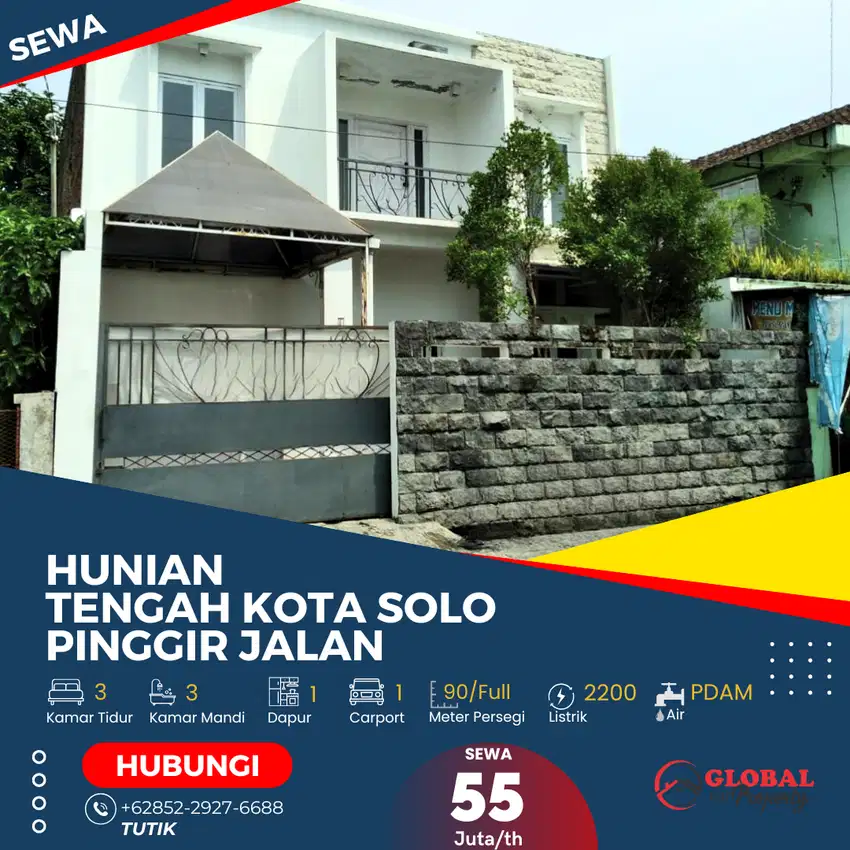 Hunian Bangunan Terawat Solo Kota