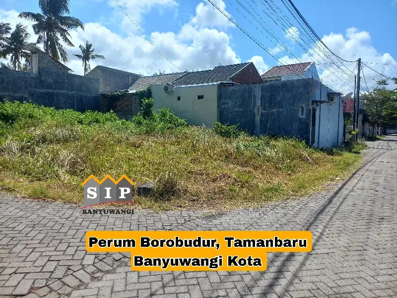 Dijual Tanah Hook Siap Bangun di Perum Borobudur Tamanbaru Banyuwangi