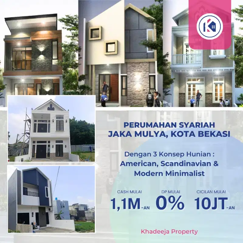 Rumah Syariah Dekat Mall Grand Galaxy Park Bekasi