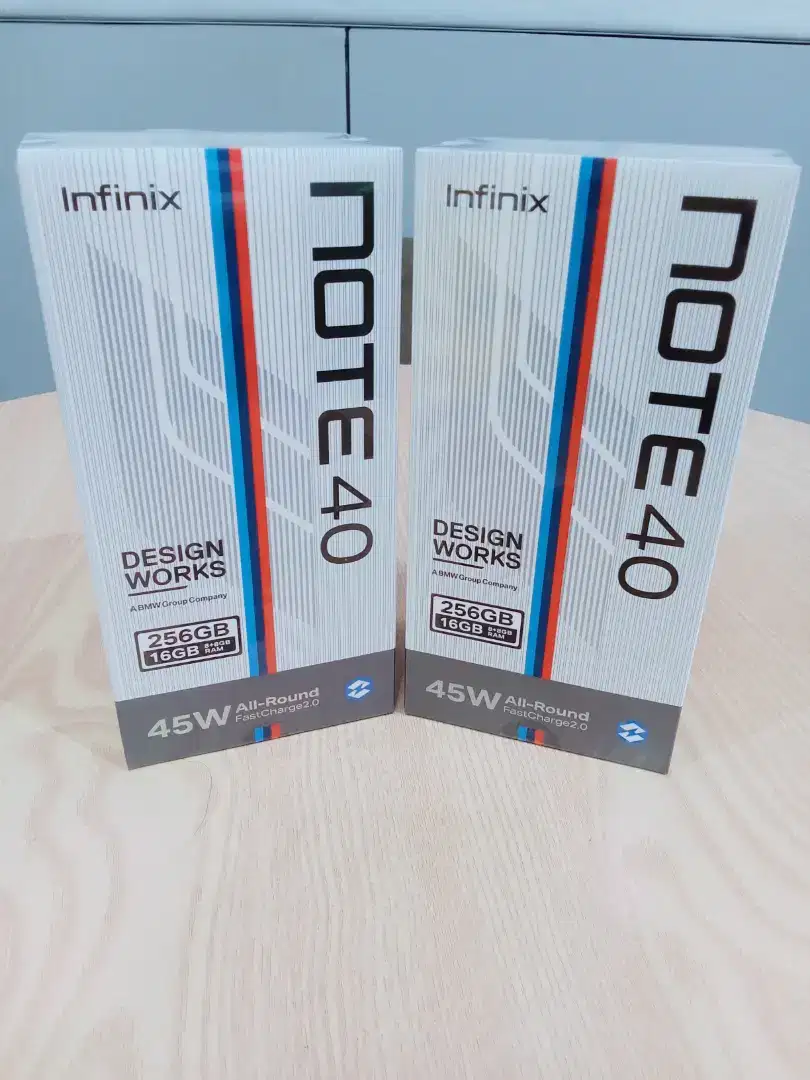 INFINIX Note 40 8GB/256GB with Wireless Charge Garansi Resmi