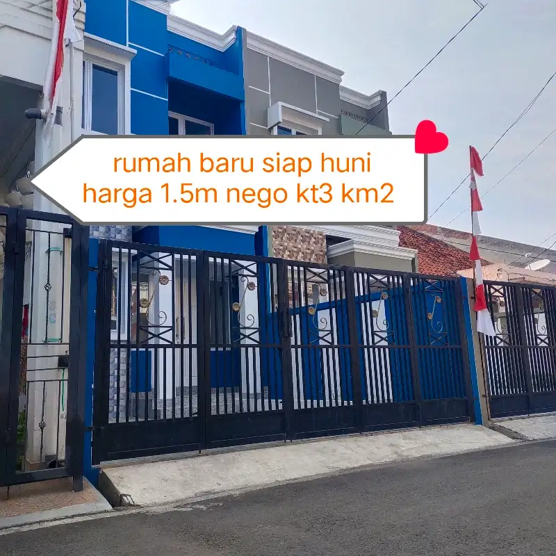 rumah baru siap huni Kalisari Cijantung