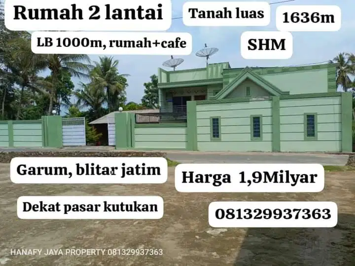 rumah cantik cocok buat pensiun sisa lahan luas