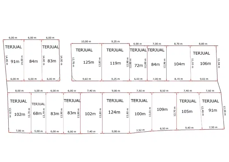 Jual Murah Tanah Kavling 84 m2 di Sawangan Permai Gang Askar