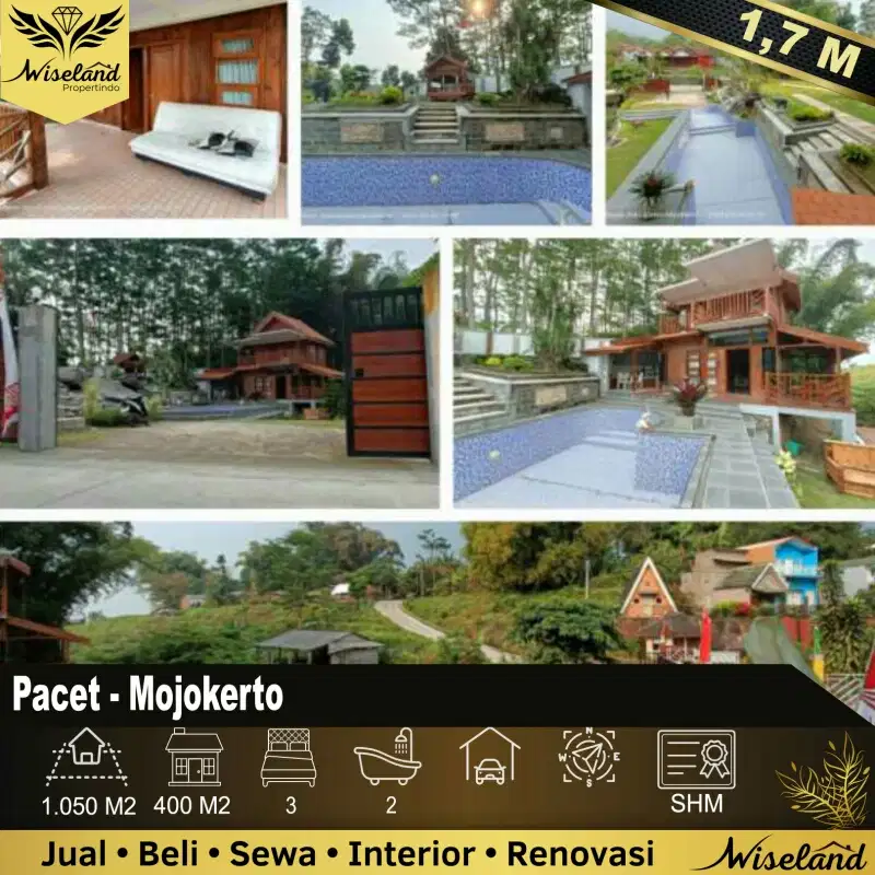 Dijual Villa Pacet Mojokerto