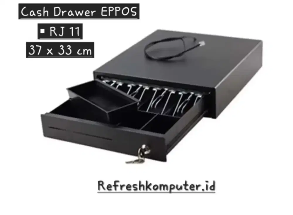 Cash Drawer - Laci Kasir merk Eppos 37 x33cm