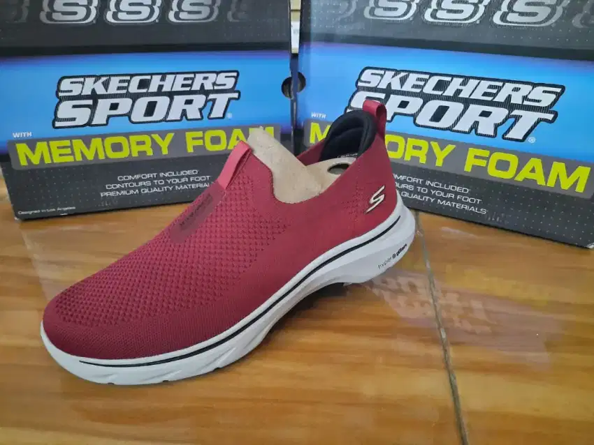 Sepatu sport slipon slop skechers original