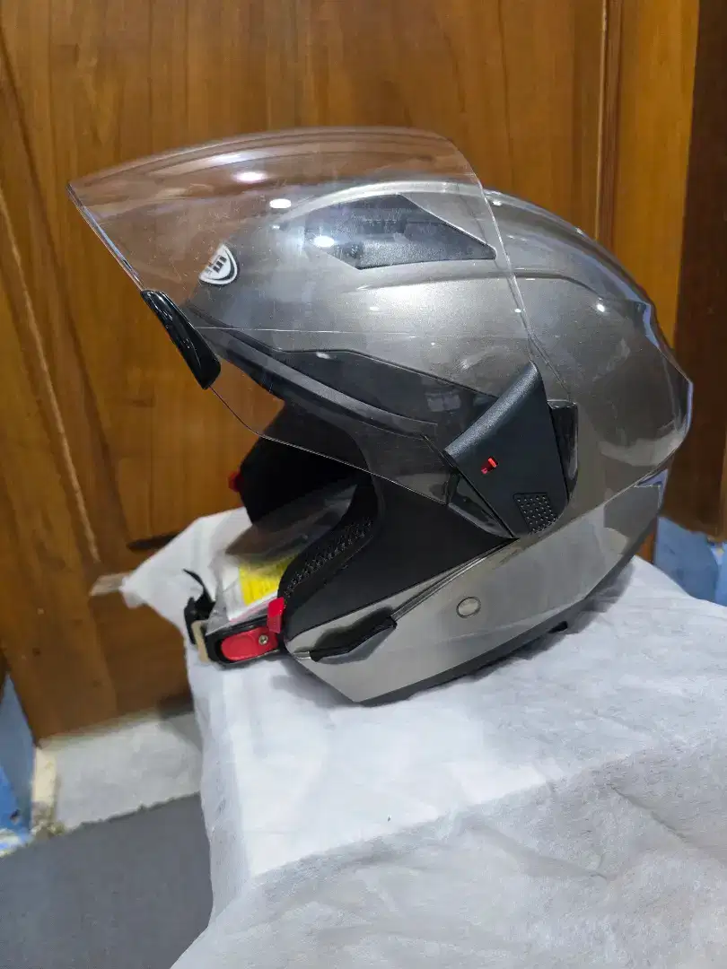 Helm Zeus 611C Halfface/Fullface uk.M Mulus