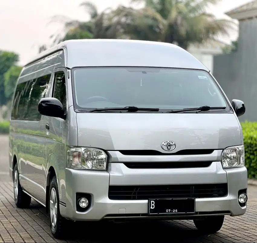 Ex Pribadi Low KM 95 rb Pjk Pjg Toyota Hiace Commuter mt 2016 solar