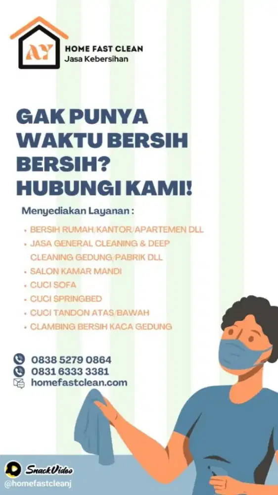 panggilan jasa bersih rumah dan cuci sofa springbed jok mobil karpet