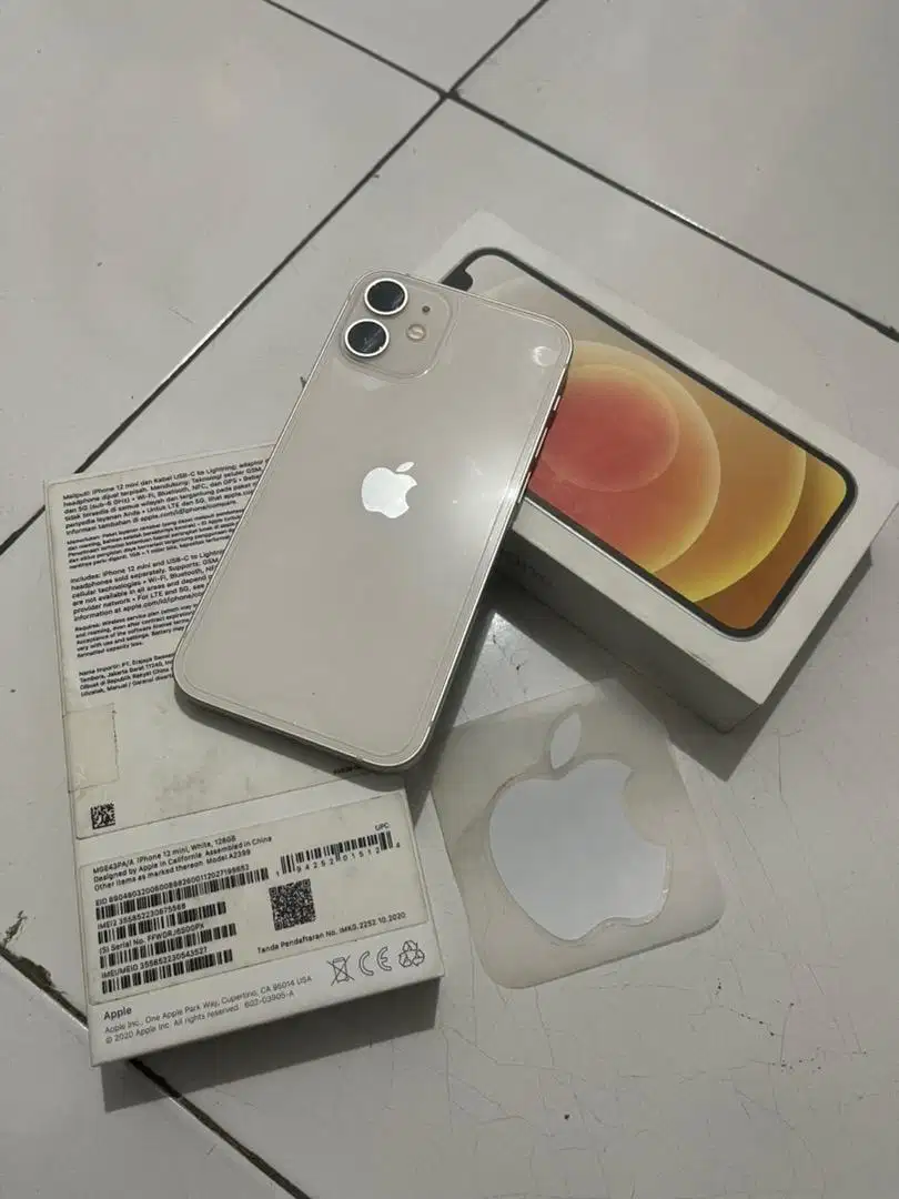 IPHONE 12 MINI 128GB IBOX PA/A FULLSET ORI MULUS NOMINUS