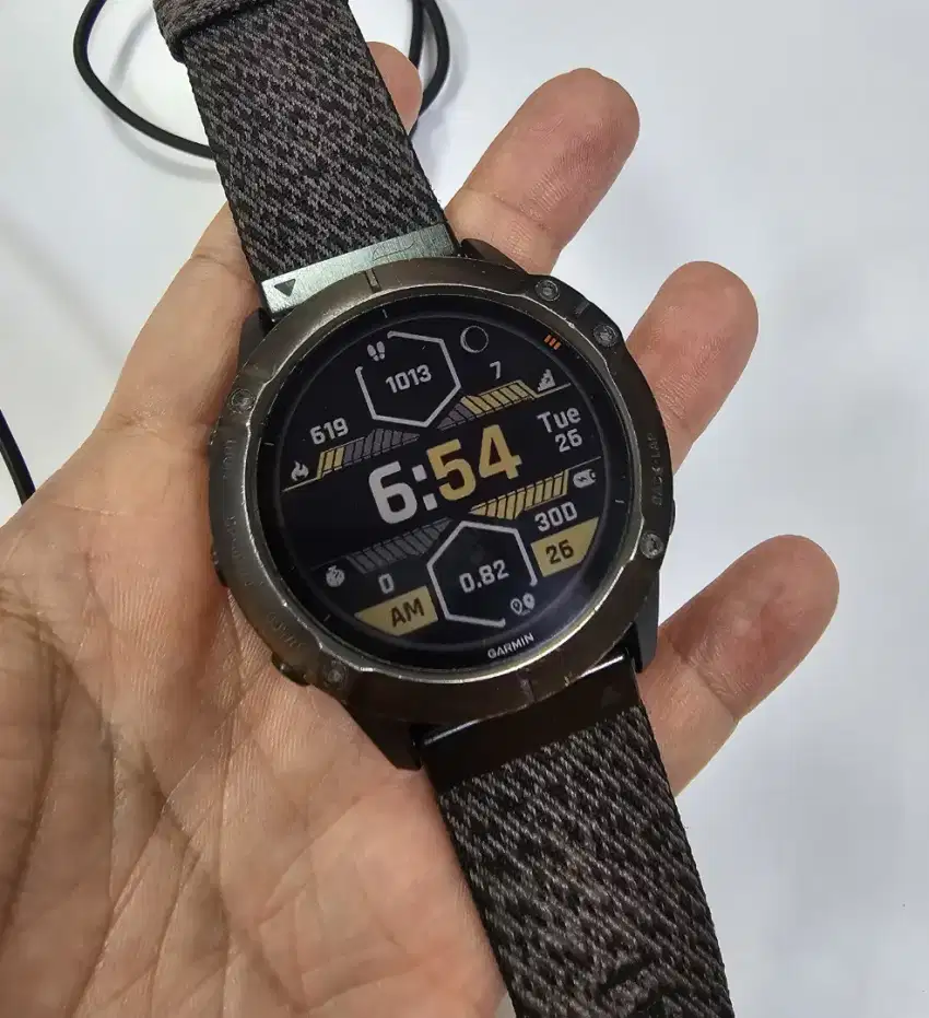 Jam tangan garmin fenix 6x pro solar