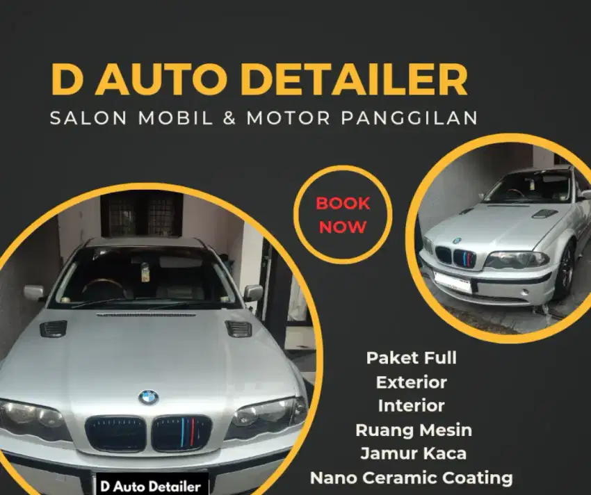 Salon//olos Mobil & Motor panggilan/Home Service Nano Ceramic Coating