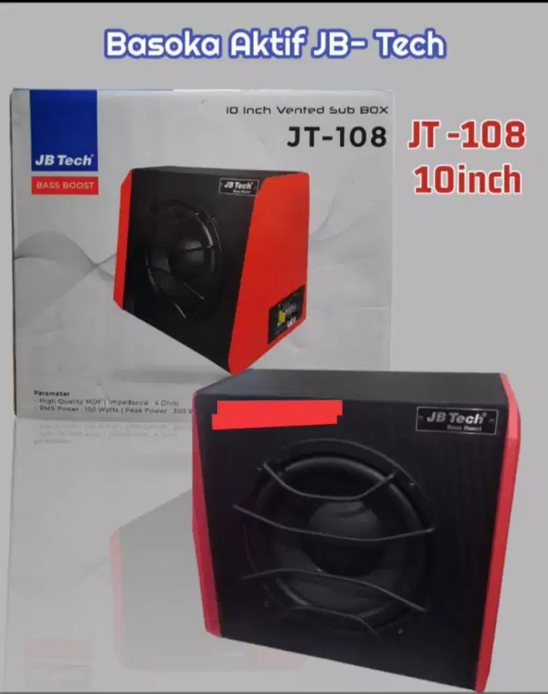 Ready basoka aktif , subwoofer aktif dan paketan audio mobil