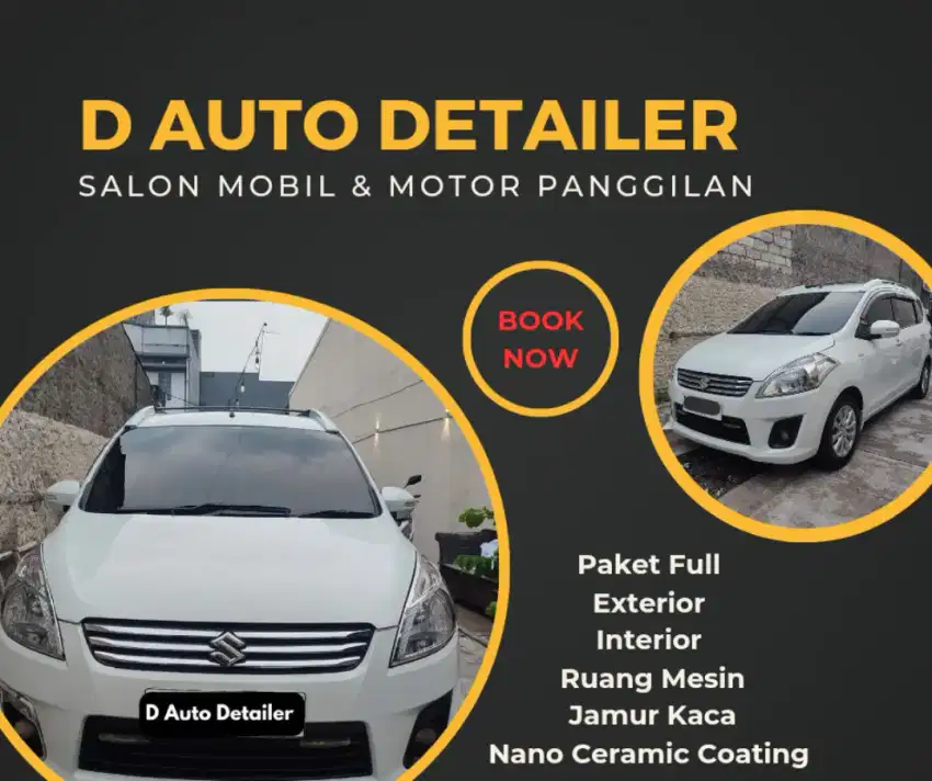 Salon/Poles Mobil & Motor panggilan/Home Service Nano Ceramic Coating