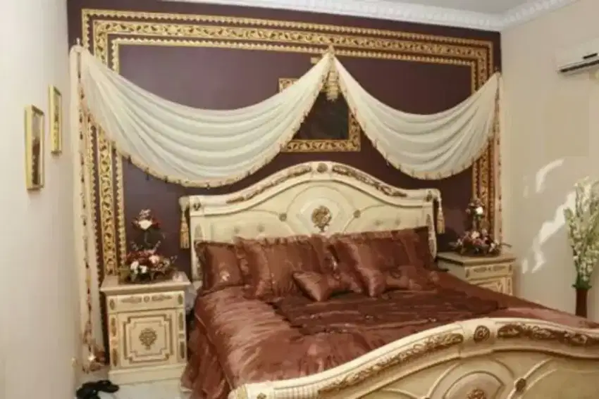 Kamar set lengkap tempat tidur lemari meja rias