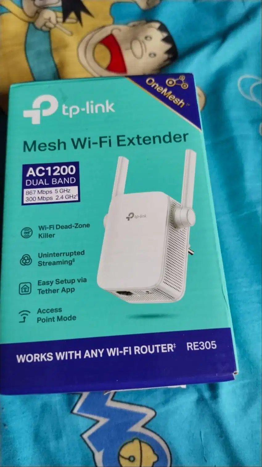 TPLink RE 305 Dual Band WiFi Wireless Range Extender