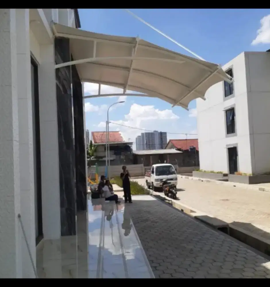 SPESIALIS PASANG CANOPY MEMBRANE MODERN