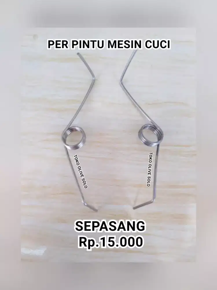 Per Pintu Sepasang
MesinCuci (KHUSUS BELI LANGSUNG KE TOKO)