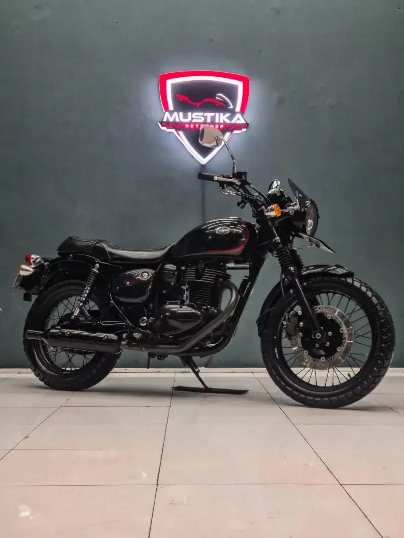 ODO 11RB‼️ Kawasaki Estrella W250 SE 2015 TERMURAH Mustika Motor