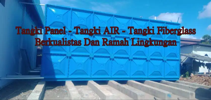 Tangki Panel, Rooftank Kotak, Toren Air FRP, Tangki Air Kotak, Roof Ta